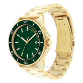 CALVIN KLEIN 25200383 Gold Dial Green Stainless Steel